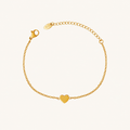 Minimalist Heart Bracelet