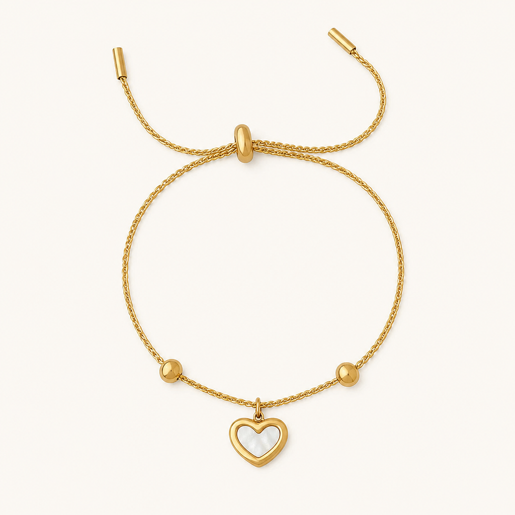 Heart Shell Bracelet
