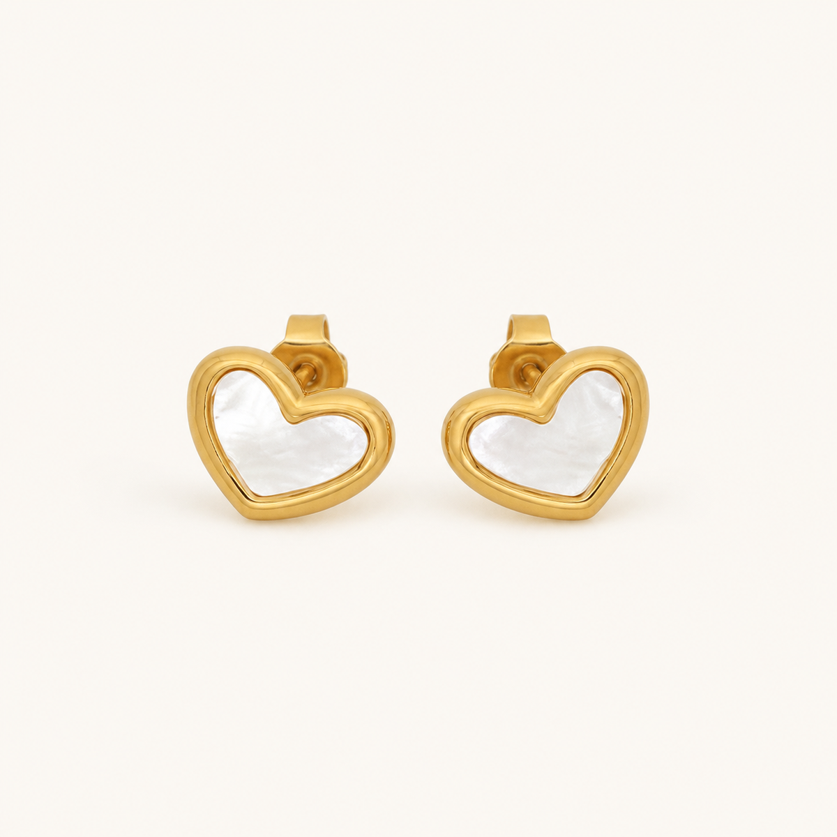 Heart Shell Earrings