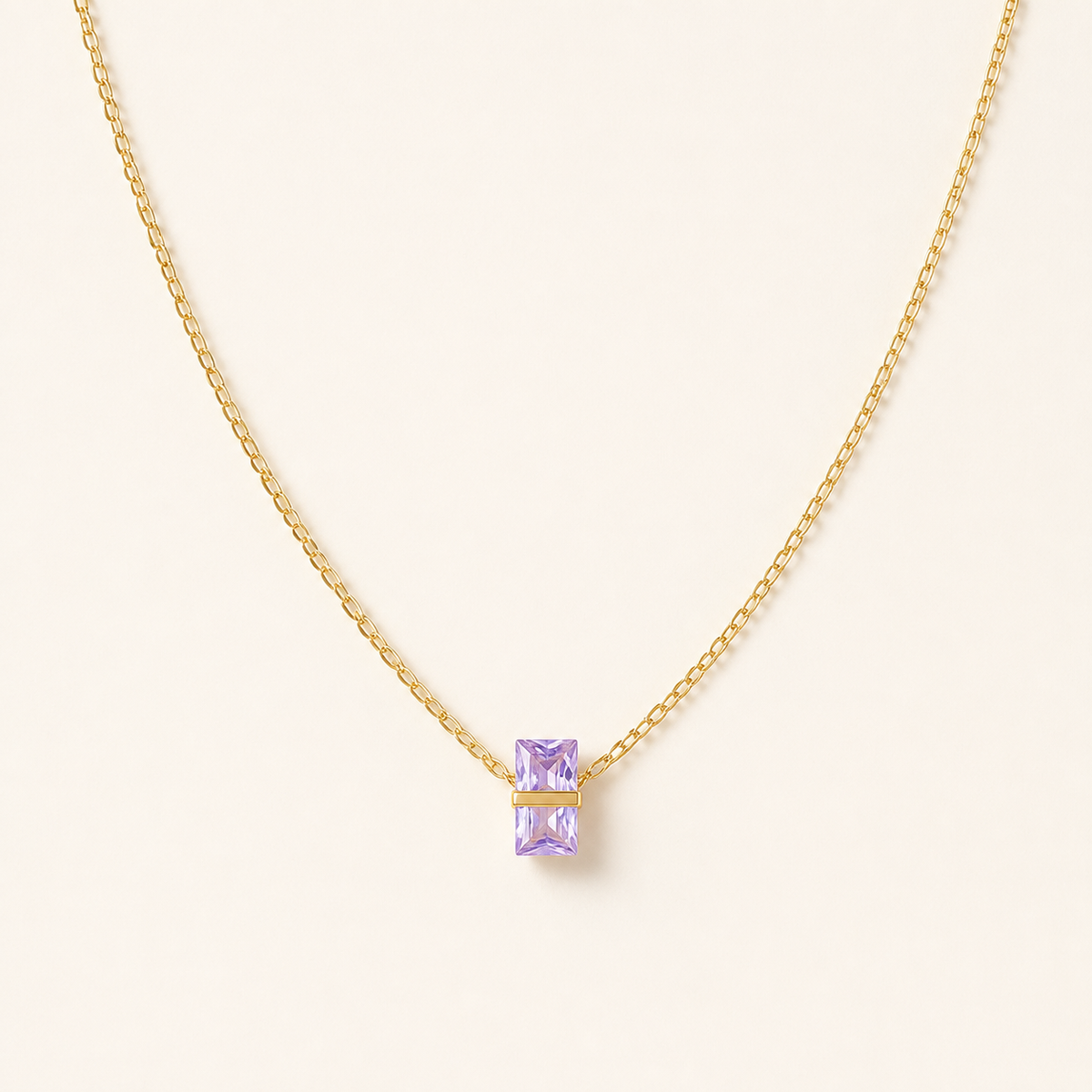 Birthstone of Grace Necklace — June · Alexandrite Lilac