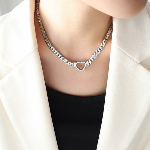 Bold Devotion Heart Necklace — Carried in Grace