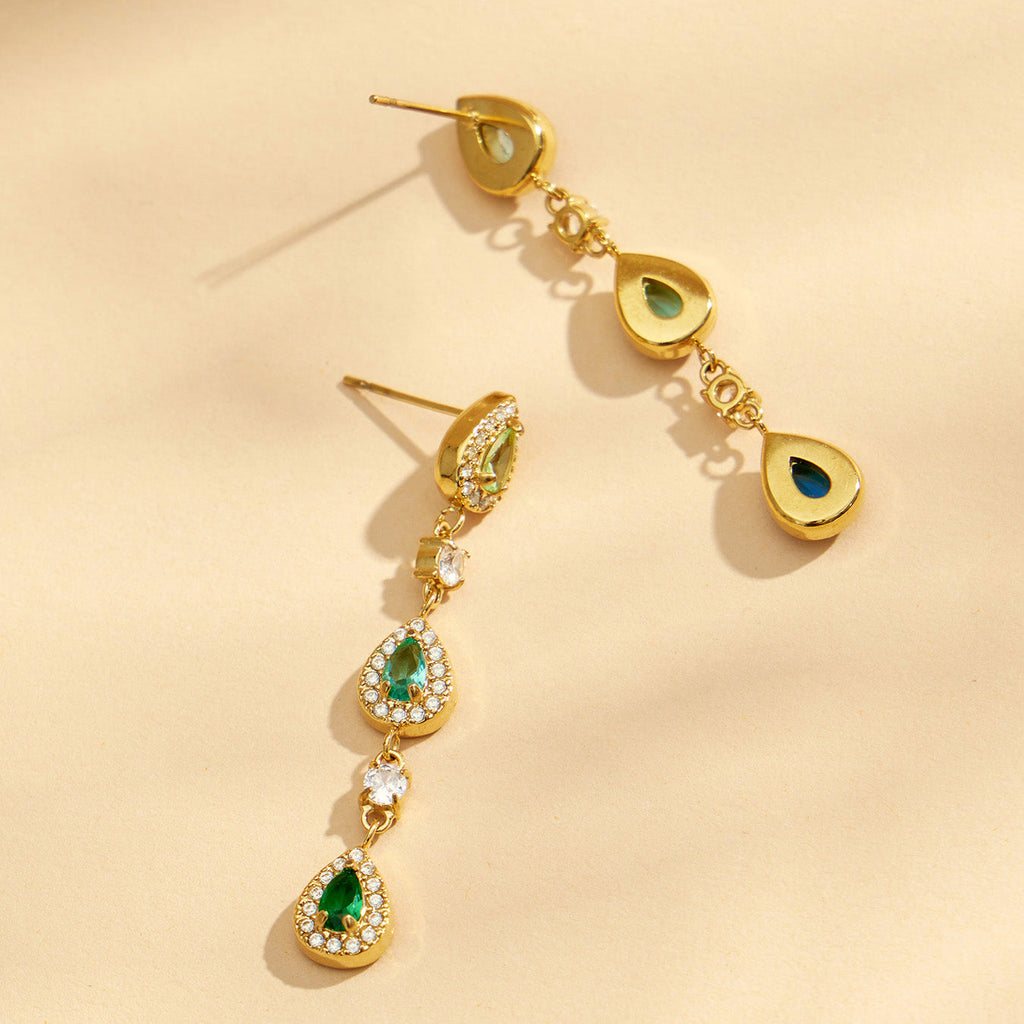Dew of Grace Teardrop Earrings — Carried in Grace