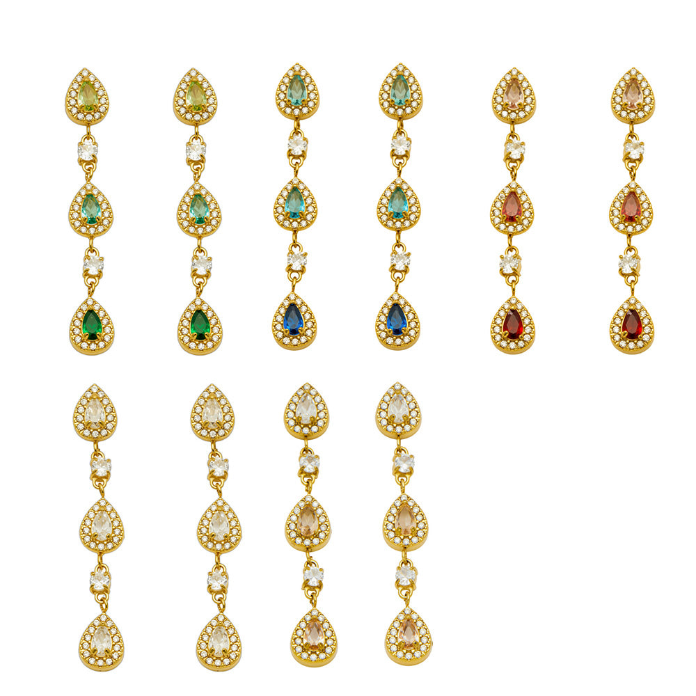 Dew of Grace Teardrop Earrings — Carried in Grace