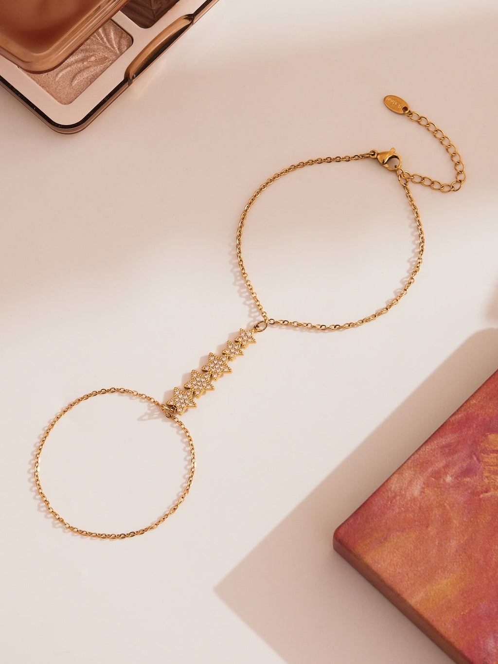 Dainty Grace finger chain collection detail 8