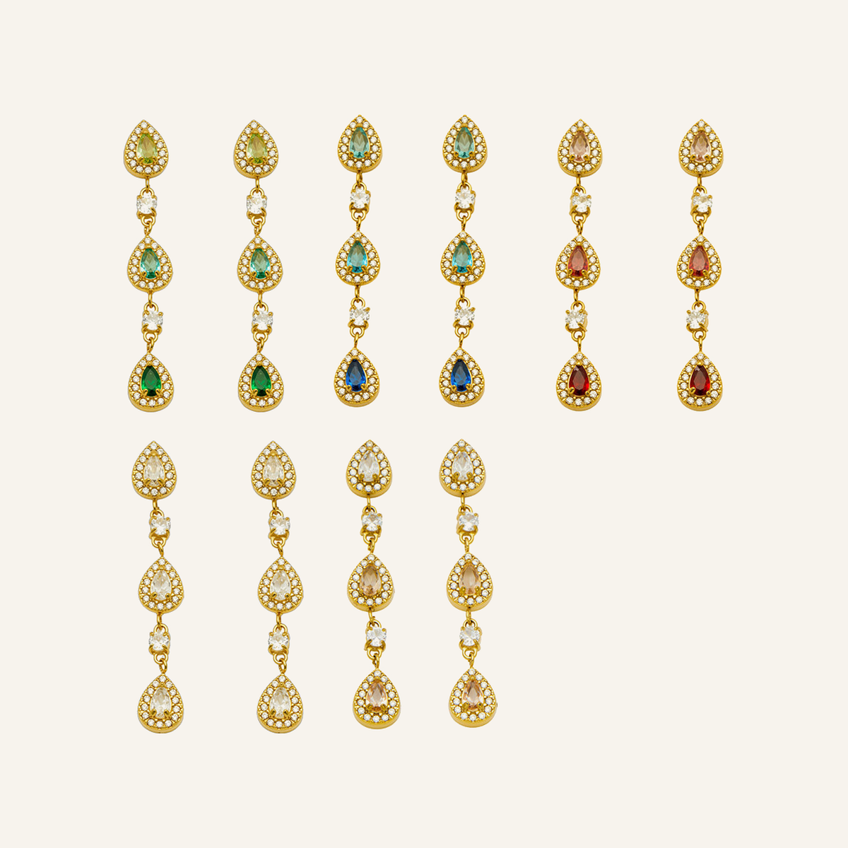 Dew of Grace Teardrop Earrings – Carried in Grace
