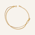 Double Light Layer Bracelet – Carried in Grace