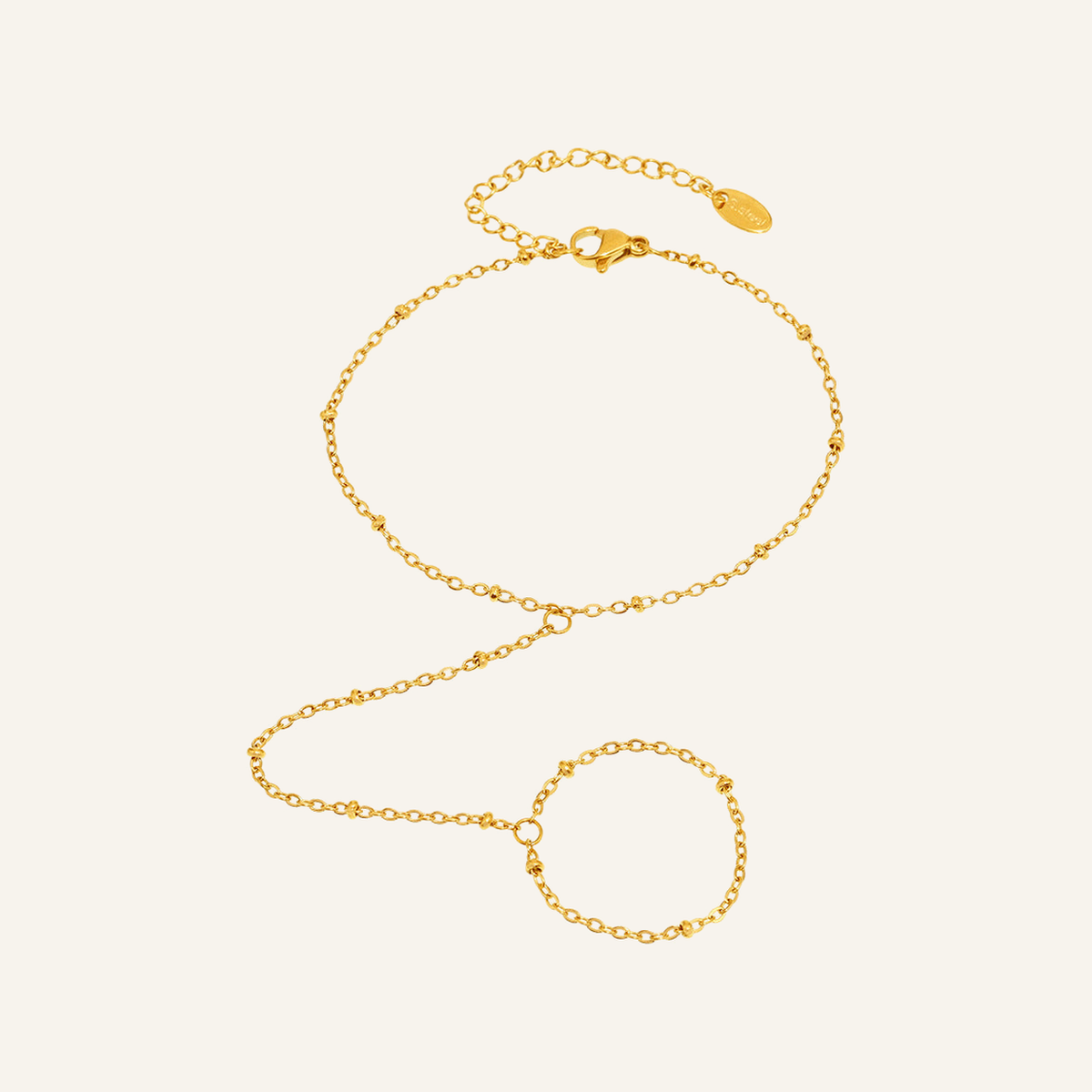 Essential Gold Hand Chain – Carried in Grace