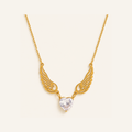 Guardian Angel Heart Necklace – Carried in Grace