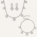 Heart of Grace Jewelry Collection – Silver finish overview