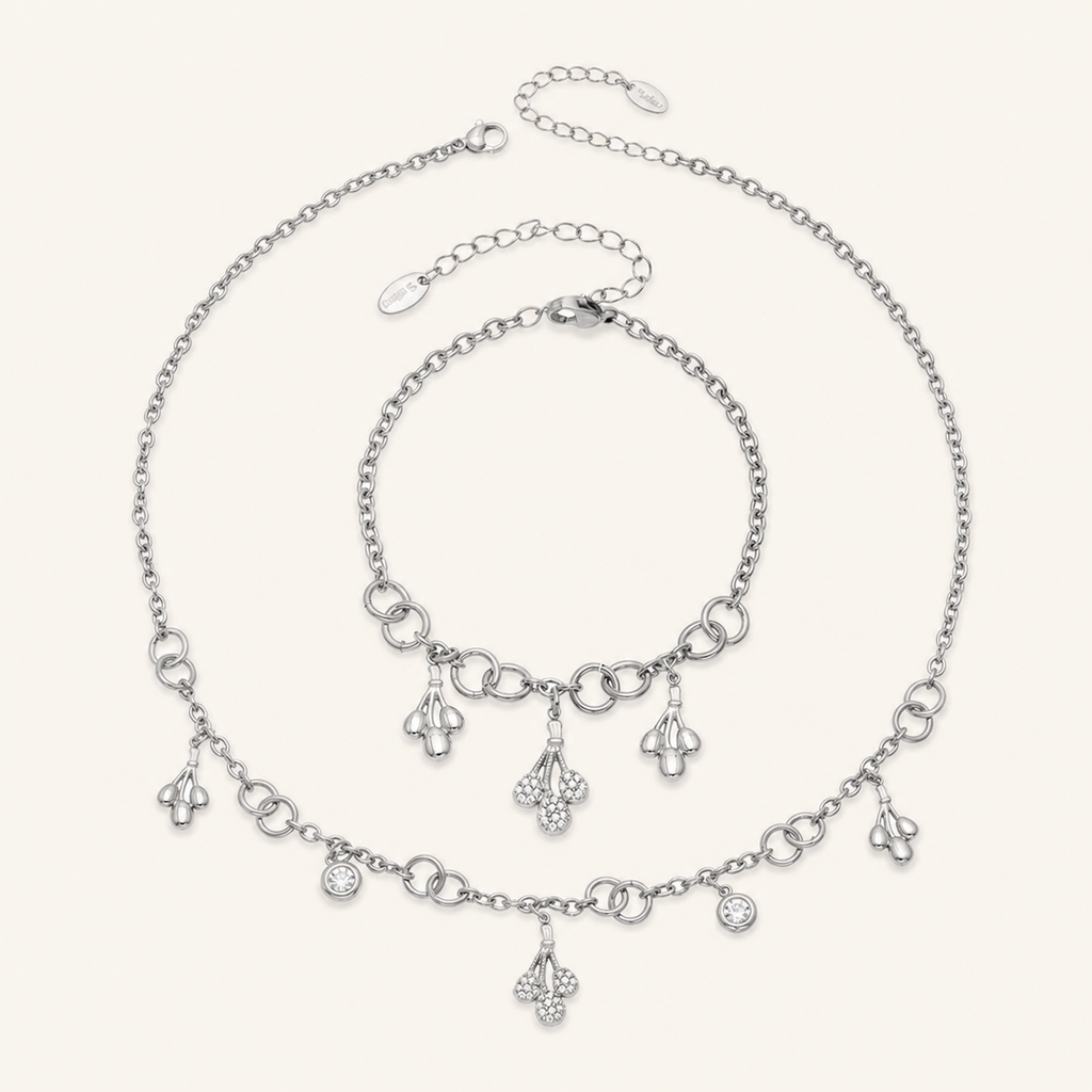 Tears of Grace Zircon Collection – Silver finish overview